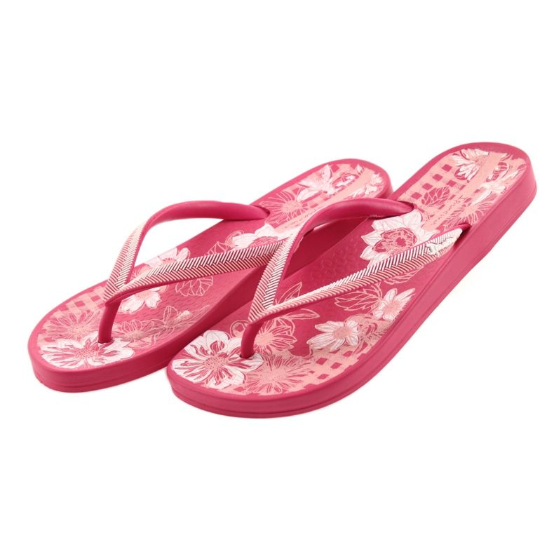 Ipanema tongs chaussures pour femmes pour la piscine 82518 multicolore rose 3