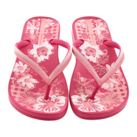 Ipanema tongs chaussures pour femmes pour la piscine 82518 multicolore rose 2
