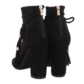 Bottes à bout ouvert noir bout ouvert M285P Noir le noir 7