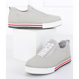 Baskets grises femme grises NB269P Gris 2