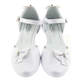 Ballerines de communion enfant blanches Miko 3 Ballerines de communion enfant blanches Miko 3