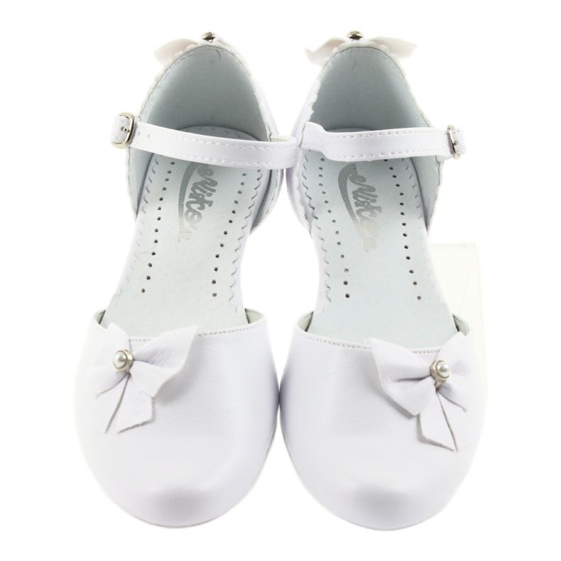 Ballerines de communion enfant blanches Miko 3 Ballerines de communion enfant blanches Miko 3