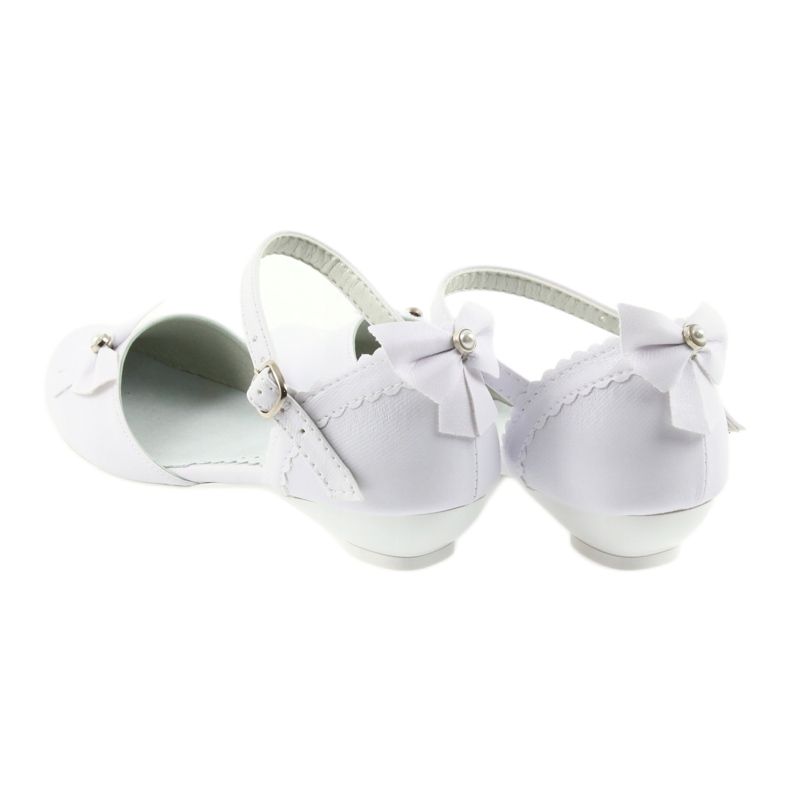 Ballerines de communion enfant blanches Miko 2 Ballerines de communion enfant blanches Miko 2