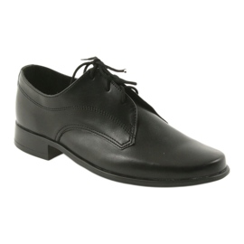 Chaussures Miko, chaussures pour enfants, communion pour garçons noir 1