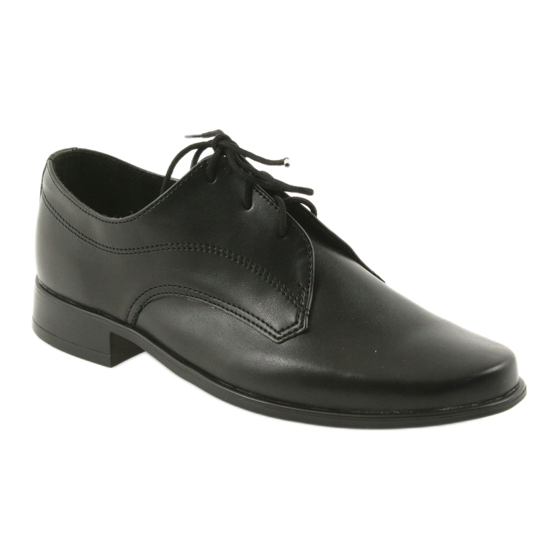 Chaussures Miko, chaussures pour enfants, communion pour garçons noir 1