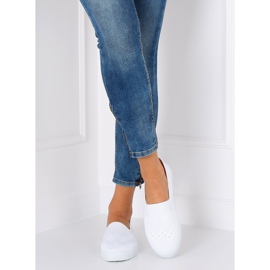 Baskets ajourées blanches JX63P Blanc 3