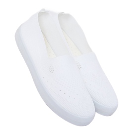 Baskets ajourées blanches JX63P Blanc 5