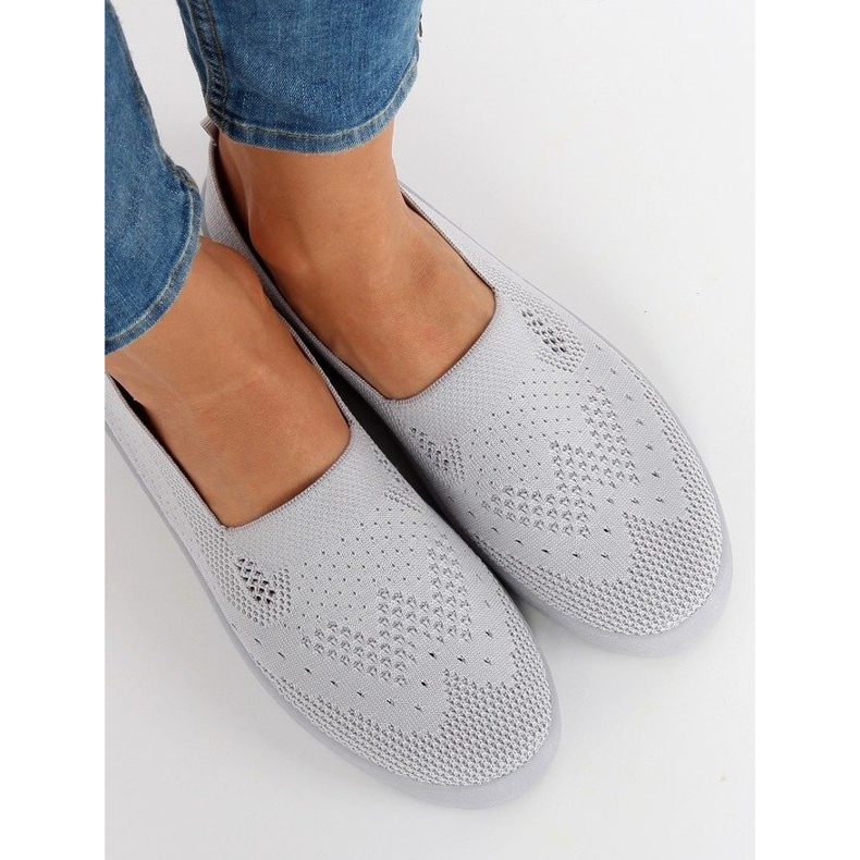 Baskets grises ajourées JX63P Gris 1