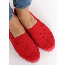 Baskets rouges ajourées JX63P Rouge 1