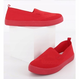 Baskets rouges ajourées JX63P Rouge 4