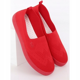 Baskets rouges ajourées JX63P Rouge 5