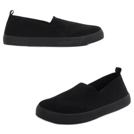 Baskets noires ajourées JX63P Noir le noir 4