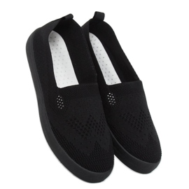 Baskets noires ajourées JX63P Noir le noir 5