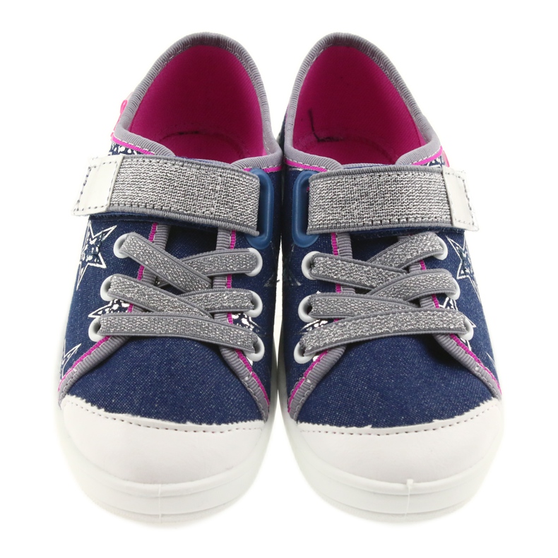 Befado chaussures enfants pantoufles baskets 251X113 gris rose bleu marine 5