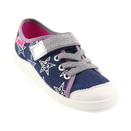 Befado chaussures enfants pantoufles baskets 251X113 gris rose bleu marine 2