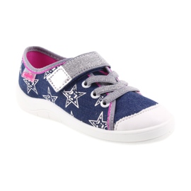 Befado chaussures enfants pantoufles baskets 251X113 gris rose bleu marine 1
