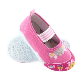 Baskets enfant American Club rose avec élastique 29/19 3