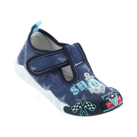 Baskets enfant American Club bleu marine avec velcro 26/19 1