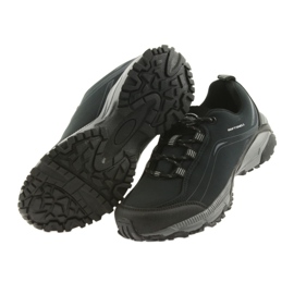 American Club Chaussures de sport femme nouées softhell imperméable américain WT06/19 noir 5