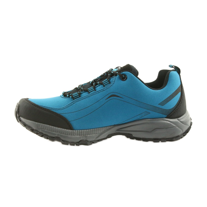 American Club Chaussures de sport féminin américaines liées à Softhell imperméable WT06 / 19 Bleu 2