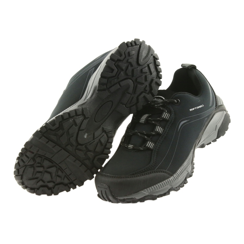 American Club ADI chaussures de sport nouées américaines softhell imperméables WT04 / 19 noir 4