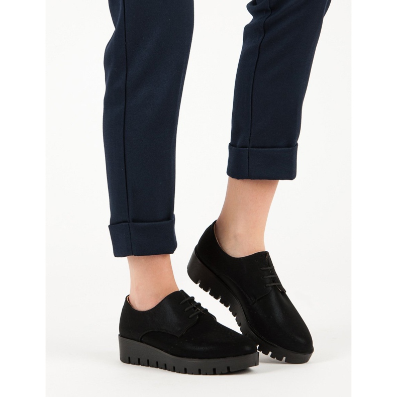 Comer Chaussures à lacets le noir 2