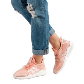 Chaussures de sport à la mode rose 2