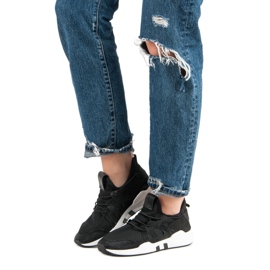 Chaussures de sport à la mode noir 1