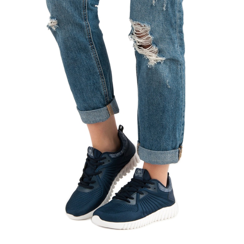 Ax Boxing Chaussures d'entraînement à la mode bleu 2