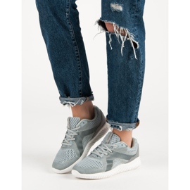 Ax Boxing Chaussures de sport textiles gris 1 Ax Boxing Chaussures de sport textiles gris 1