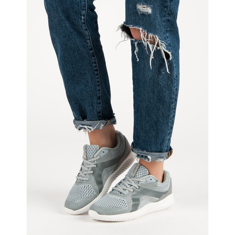 Ax Boxing Chaussures de sport textiles gris 1 Ax Boxing Chaussures de sport textiles gris 1