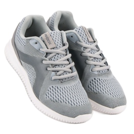 Ax Boxing Chaussures de sport textiles gris 2 Ax Boxing Chaussures de sport textiles gris 2