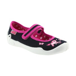 Chaussures enfant Befado 114X323 rose bleu marin 2