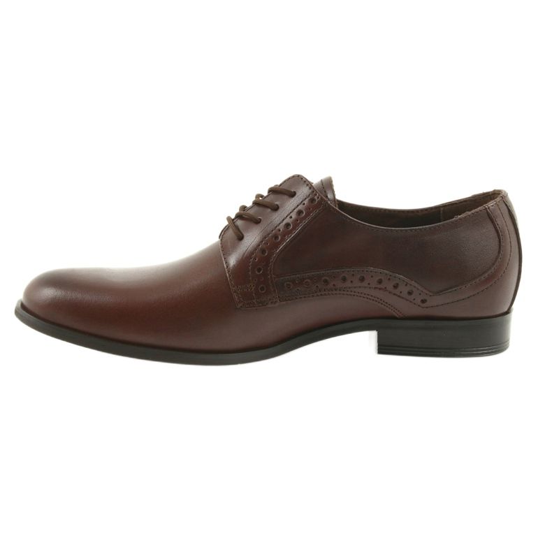 Tur Chaussures en cuir masculin 388 marron brun 2