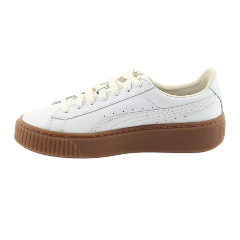Puma Chaussure pour femme Basket Platform Core W 001 blanc 2