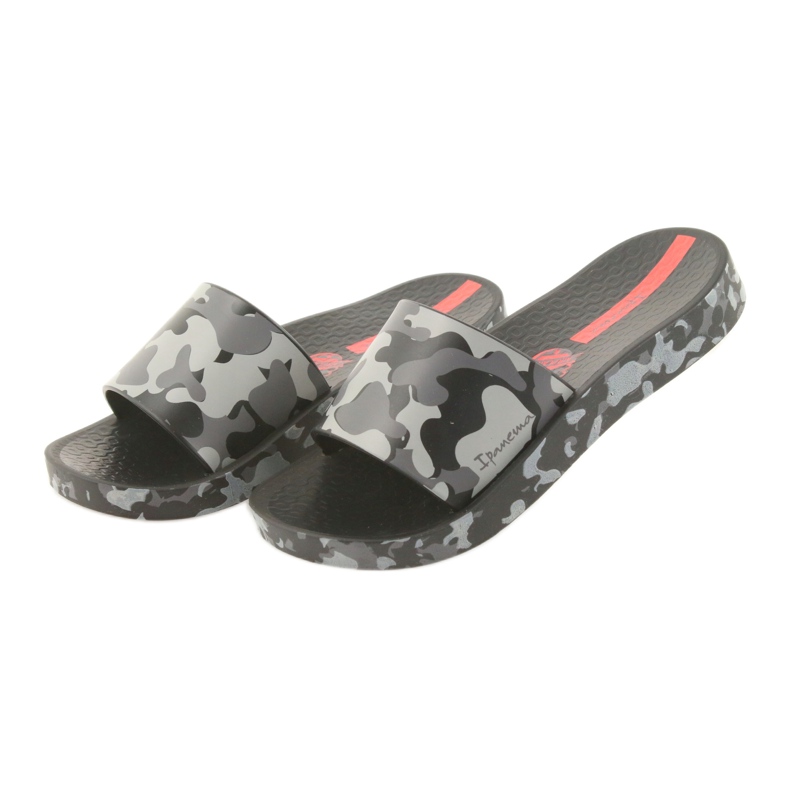 Ipanema Pantoufles pour enfants Camo 26325 Gray gris 3