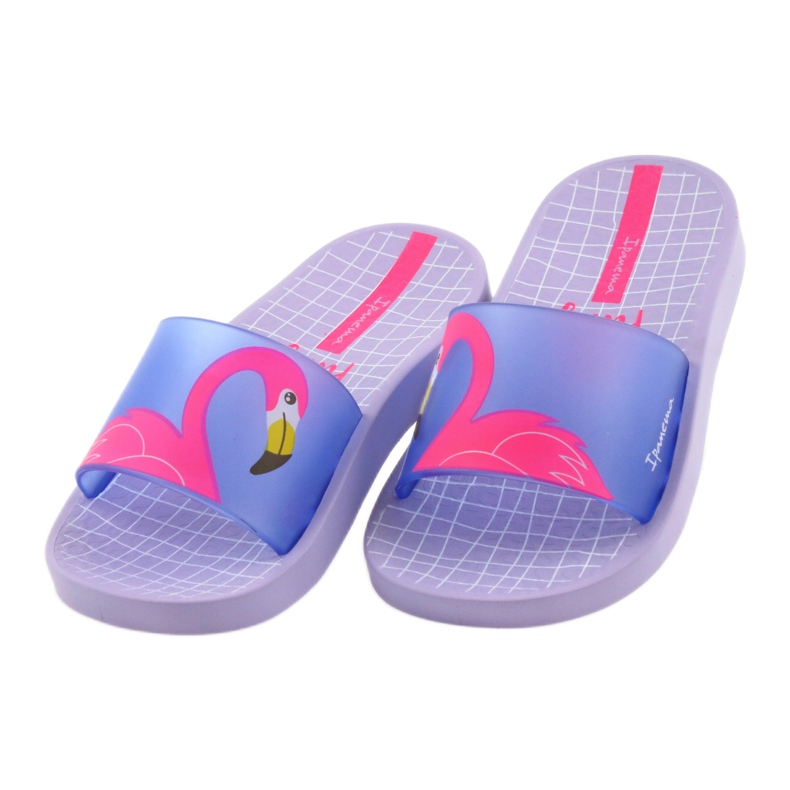 Chaussons pour enfants Flaming Ipanema 26325 violet bleu rose 3
