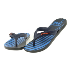 Rider Les tongs garçons 11214 bleu marine 5