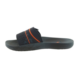 Chaussons homme loisir Rider 82500 bleu marine orange 2 Chaussons homme loisir Rider 82500 bleu marine orange 2