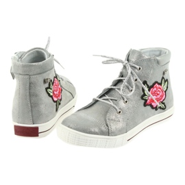 Bottes et chaussures pour filles argent Ren But 4279 5 Bottes et chaussures pour filles argent Ren But 4279 5