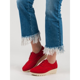 Corina Chaussures compensées rouges 1 Corina Chaussures compensées rouges 1