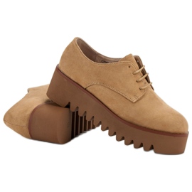 Corina Chaussures camel avec protecteur brun 2