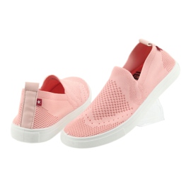 Big Star OpenWork Sneakers Sneakers 274786 Saumon rose 5