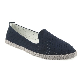 Filippo Espadrilles ballerines femme Lordsy F 081 bleu marine 1