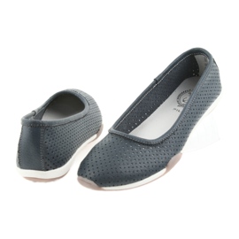 Ballerines ajourées bleu marine Filippo 089 4