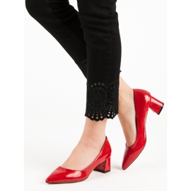 Diamantique Escarpins rouges élégants 2