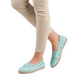 Sweet Shoes Espadrilles Menthe Dentelle vert 2 Sweet Shoes Espadrilles Menthe Dentelle vert 2