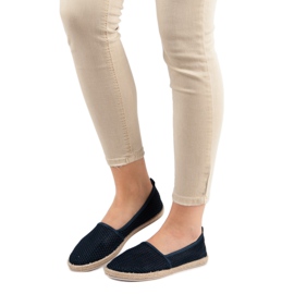 Sweet Shoes Espadrilles légères bleu marine 1