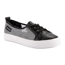 Baskets en maille MCKEYLOR le noir 5