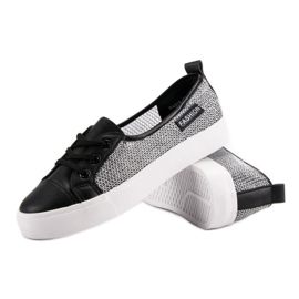 Baskets en maille MCKEYLOR le noir 3